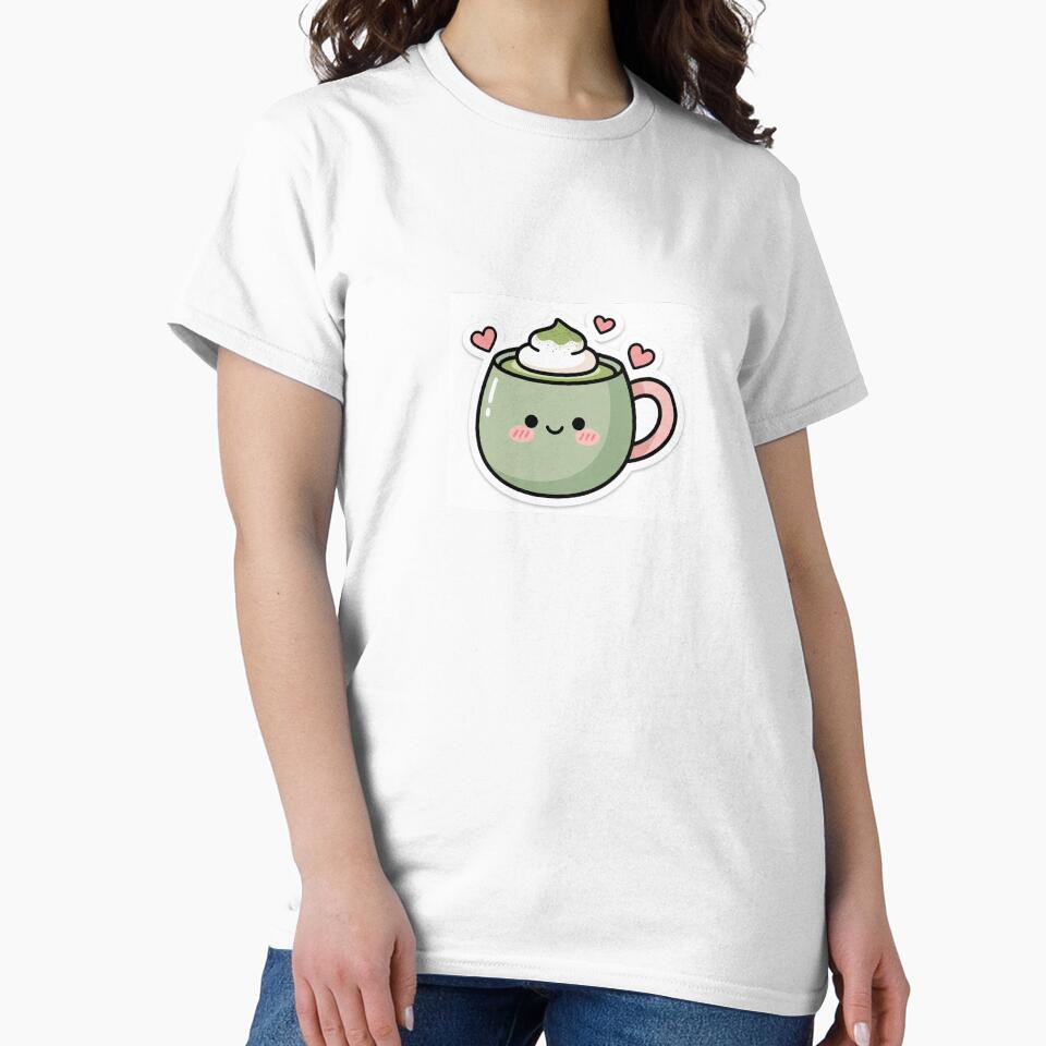 Cute Matcha Lover Valentine Gift Design by SideQuested