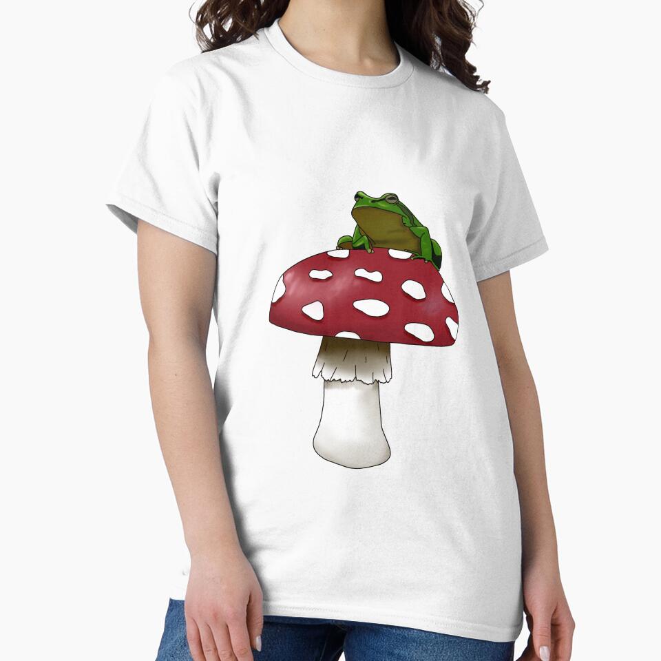 Frog on a Mushroom by Abbie :)