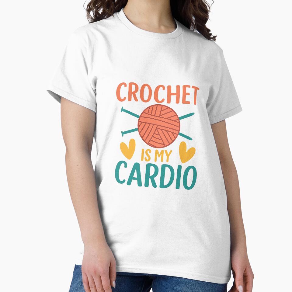 Crochet Is My Cardio by Endorphin Ink