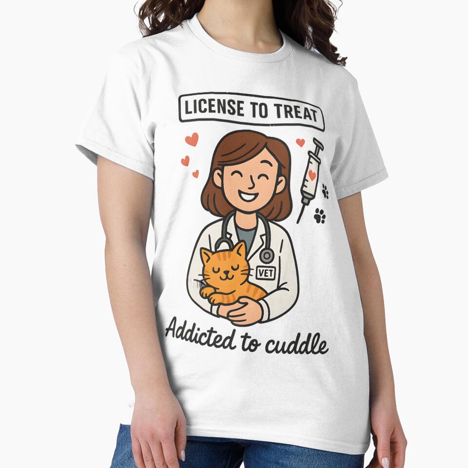 Vet life - license to treat - addicted to cuddle by Bettybee00