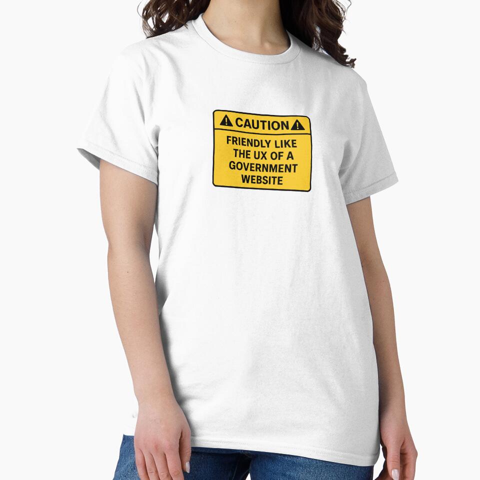 Caution UX – Sarcastic Warning Sign Design by Dago345