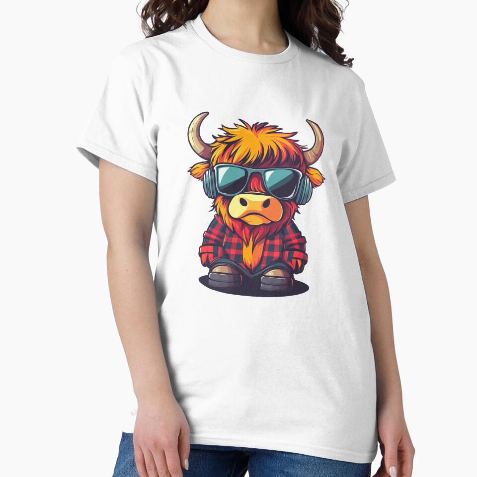 Cool Scottish Highland Cow by ChaosReigns91