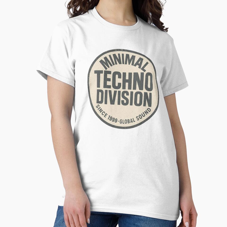Minimal Techno Division – Classic Underground Techno Design by |TRSSHOP|