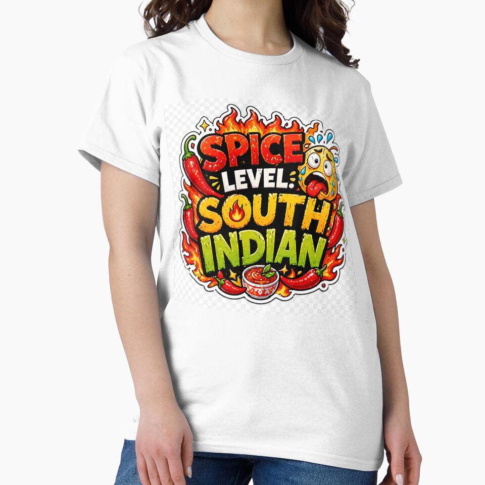 Spice Level South Indian Funny Hot Food Sticker by OsmosisShop