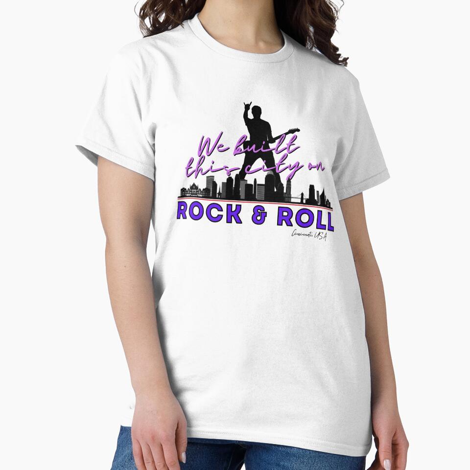 We Built this City - Cincinnati, Purple by Mean-Musician