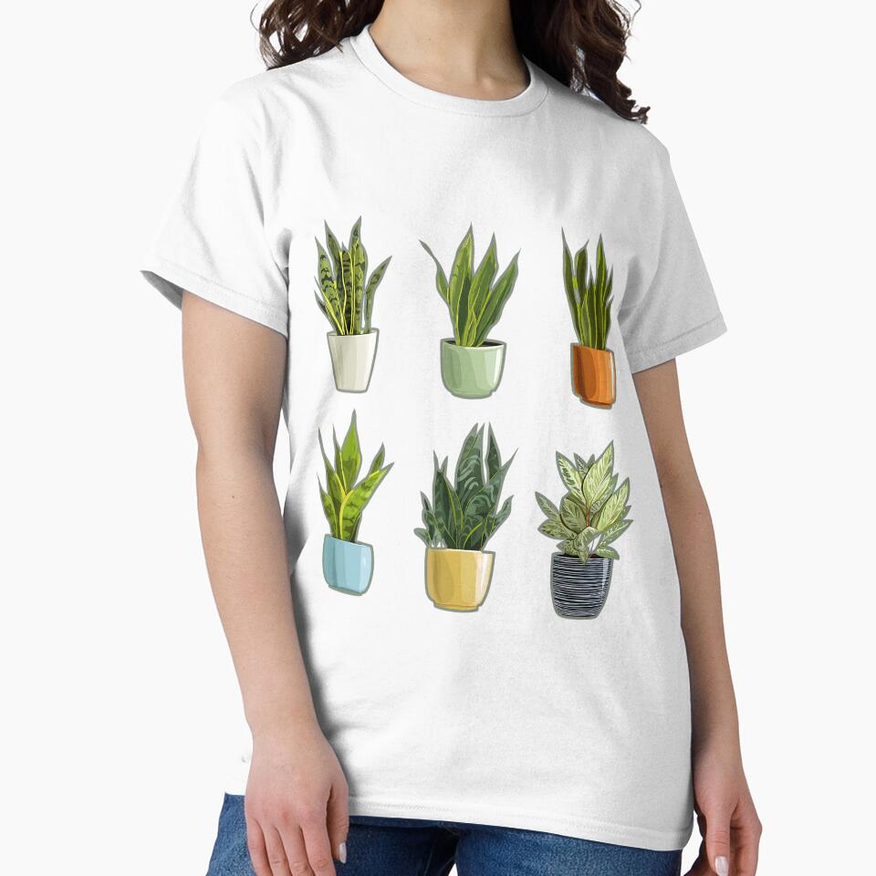 Cute Plant Pots Art- Funny Plant Lover Gift Pot by Artania21
