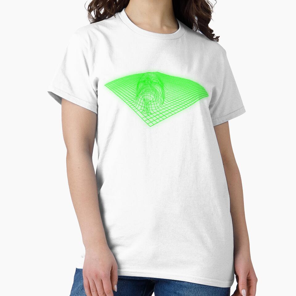 90s UK Rave Neon Green Scape Face by Wsgreen