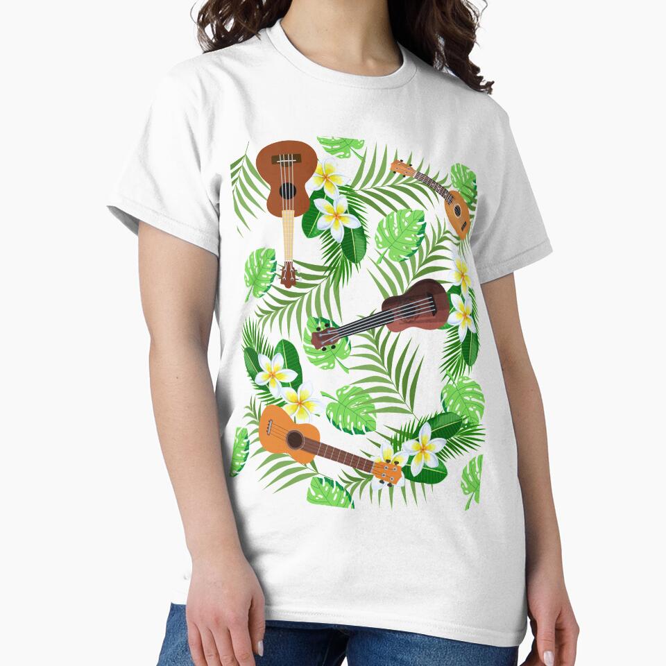 Ukulele Floral by Mean-Musician