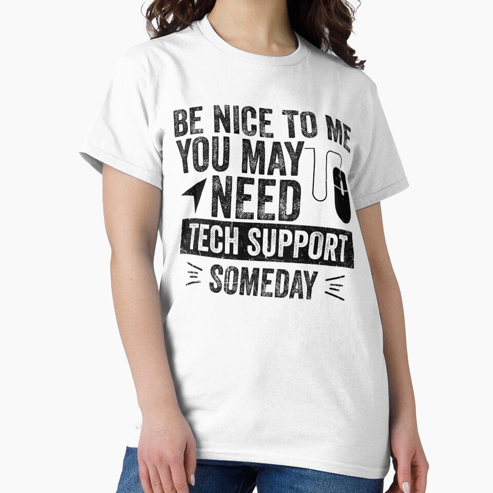 Funny Tech IT Support Novelty Jokes by DesignoresLTD