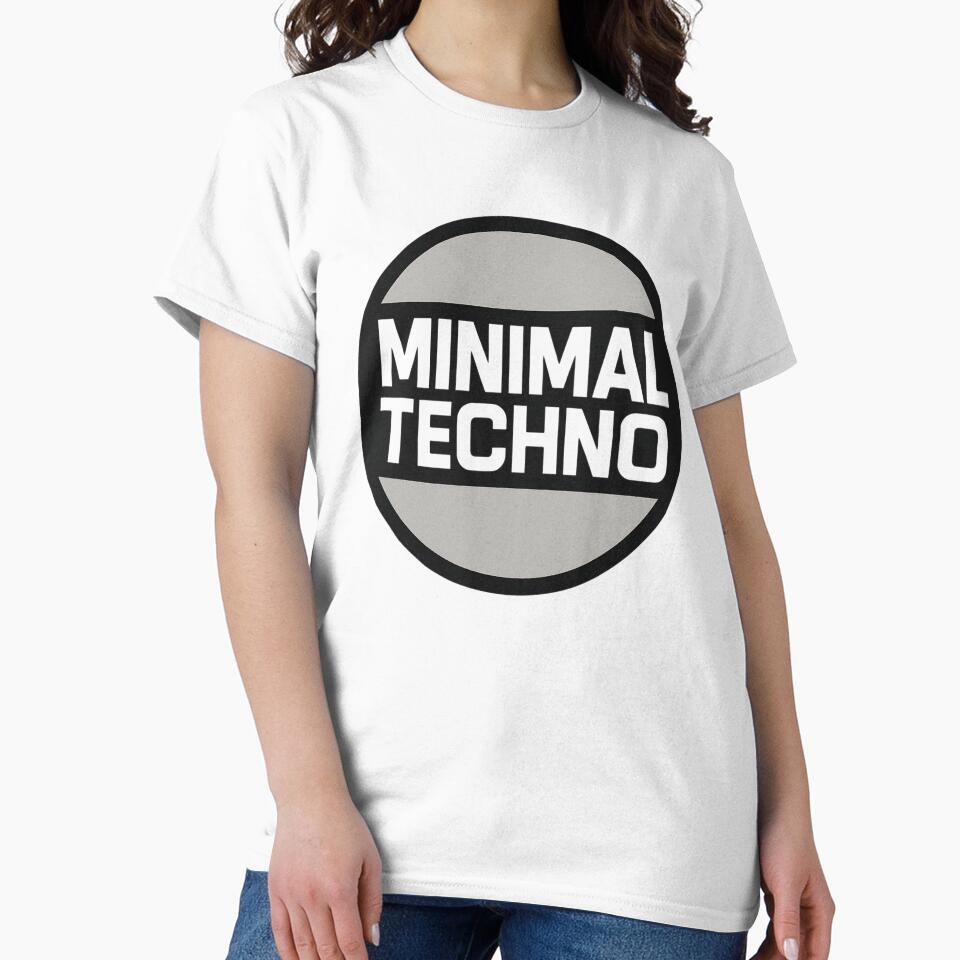 Minimal Techno Logo Design – Underground Clubwear Graphic by |TRSSHOP|