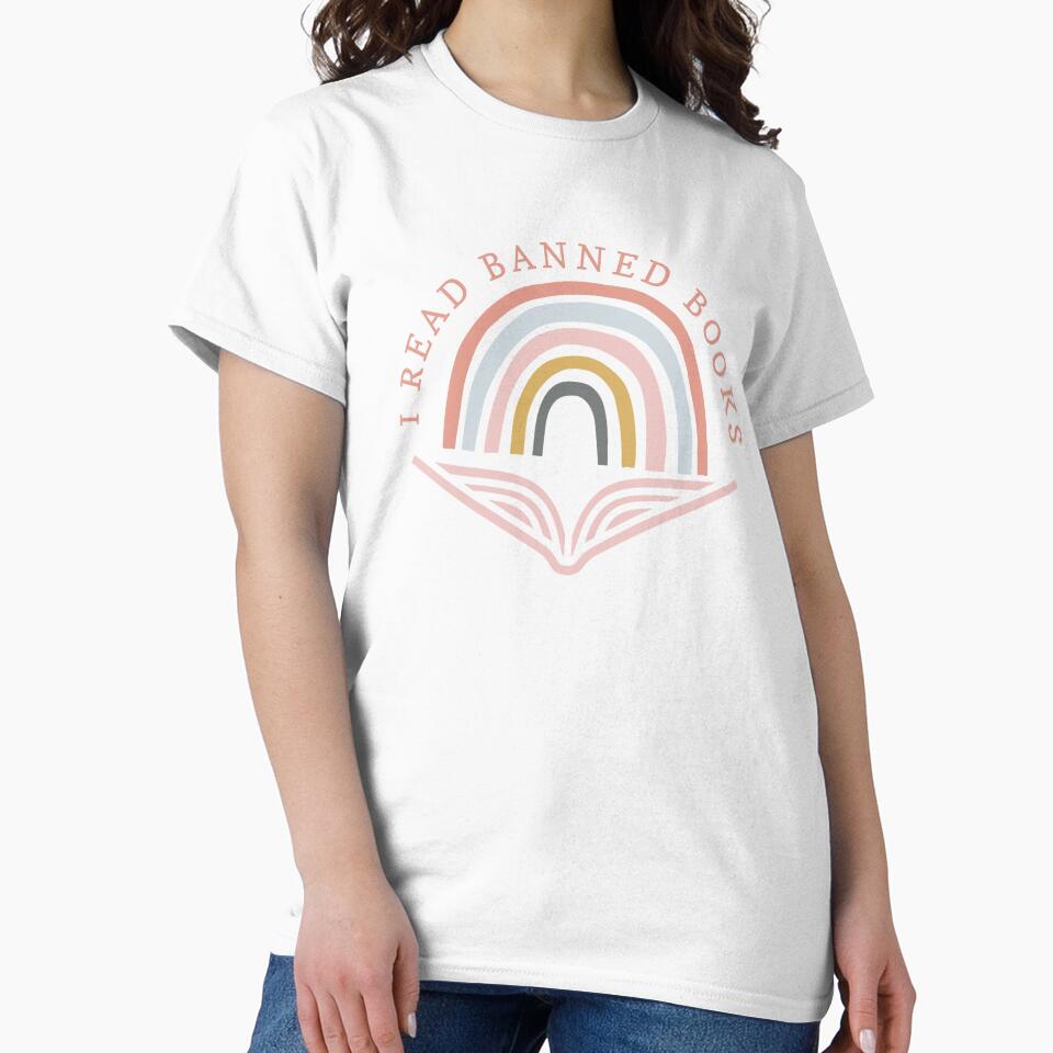 I Read Banned Books | Ban Books | Banned Books | Books | Reader | Read | Teacher | book aesthetic by ShoniwDesigns