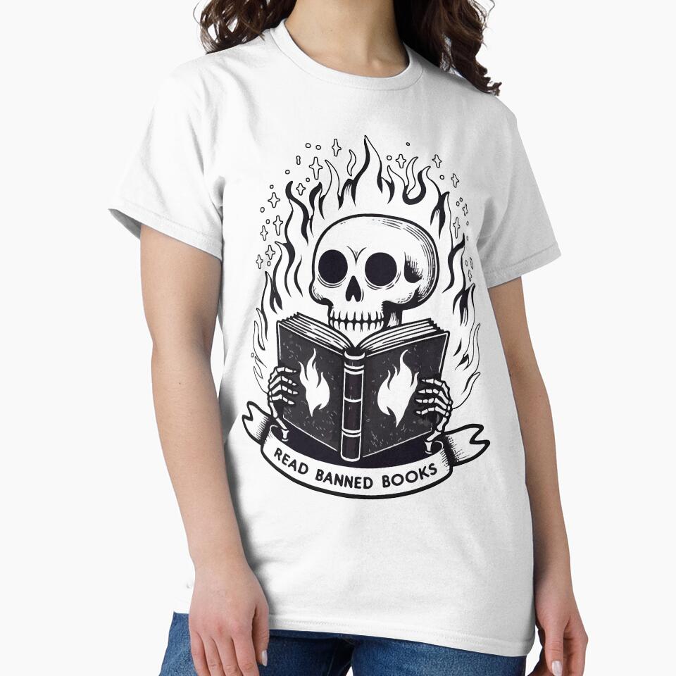 Read Banned Books Monochromatic by TomFrontierArt