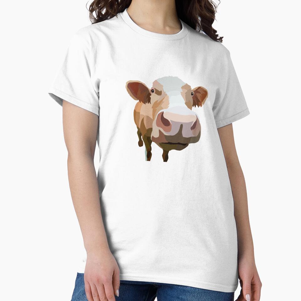 Cute cow by Kaleikaydesign