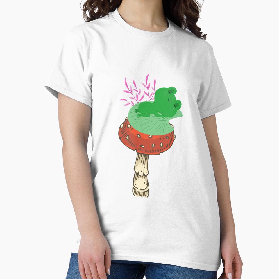frog on a mushroom, man i love frogs, MILF, milf, love frogs by helkav