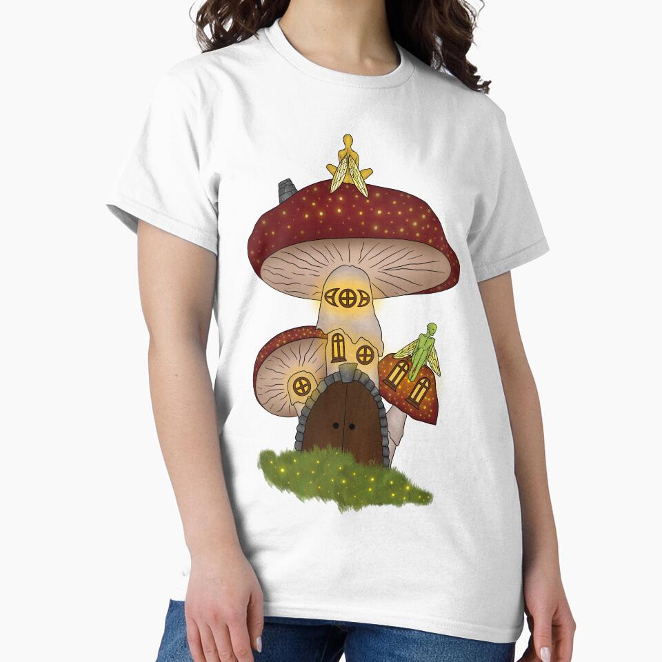 Fae Mushroom Cottage by SunFishArt