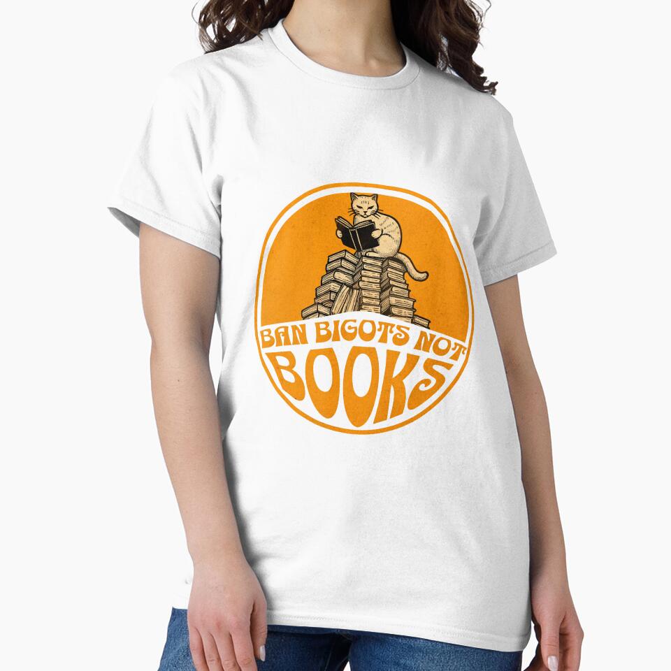 Ban Bigots Not Book- I Read Banned Books Book Lover Free Books I'm With The Banned by dudelinart