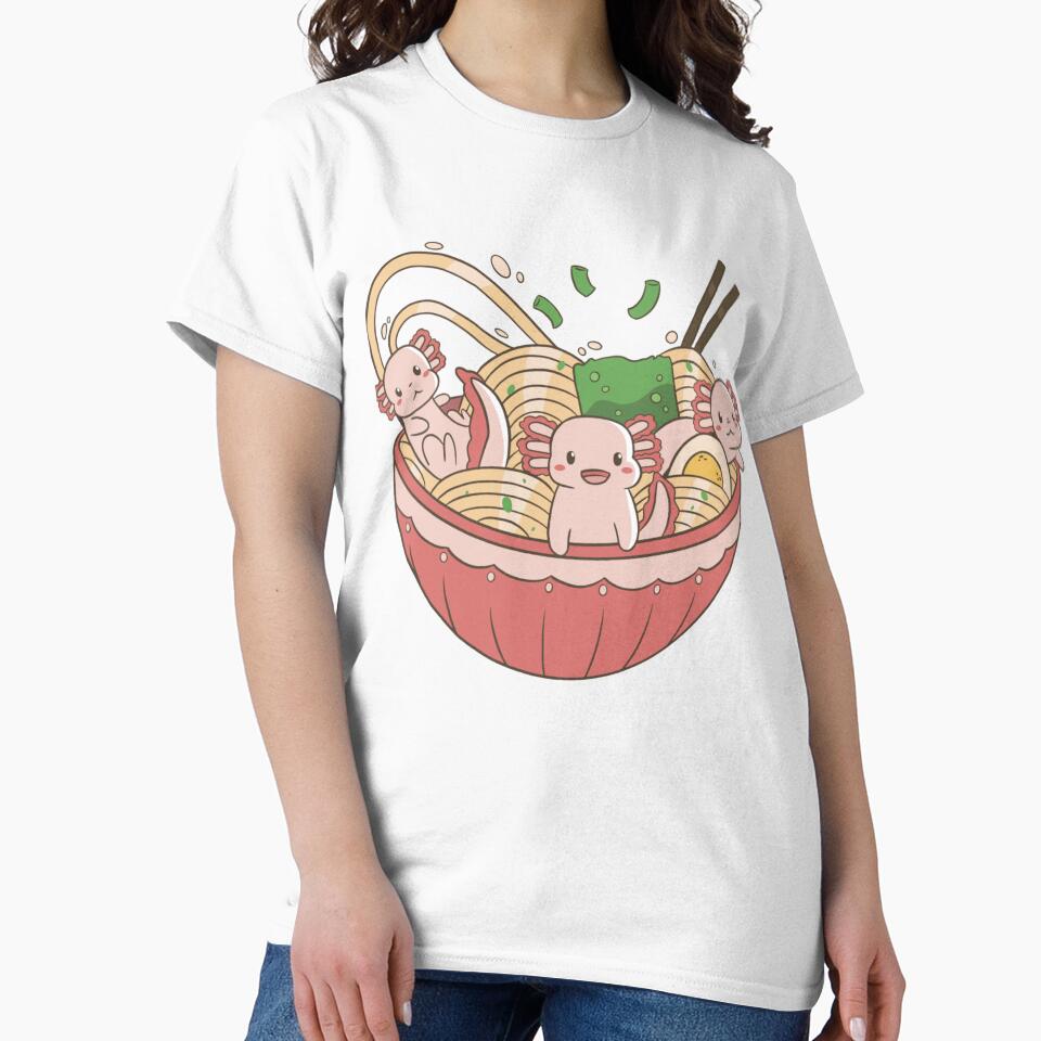 axolotl ramen noodles by Jaslyndizon