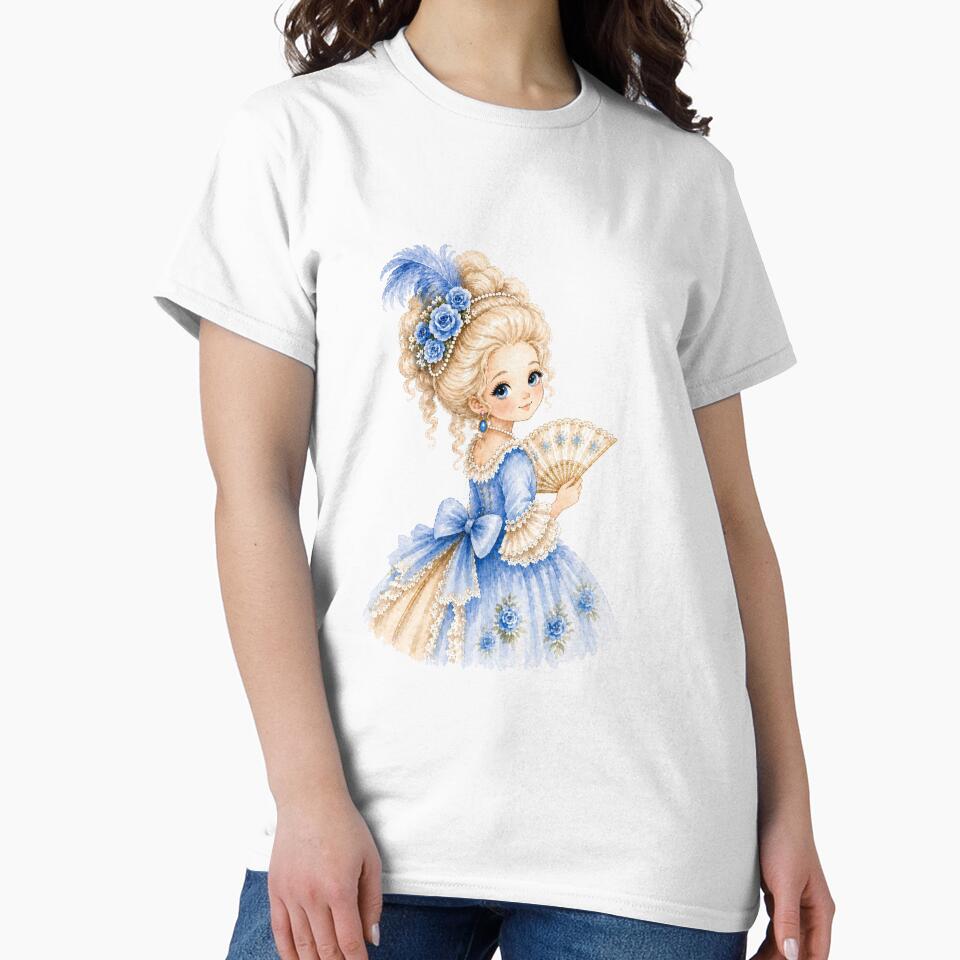 Marie Antoinette Princess Portrait by Bara Lune Design