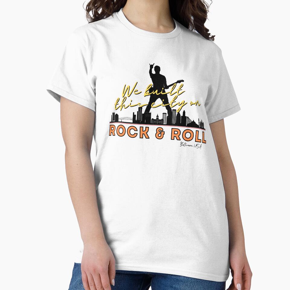 We Built this City - Baltimore, Yellow by Mean-Musician