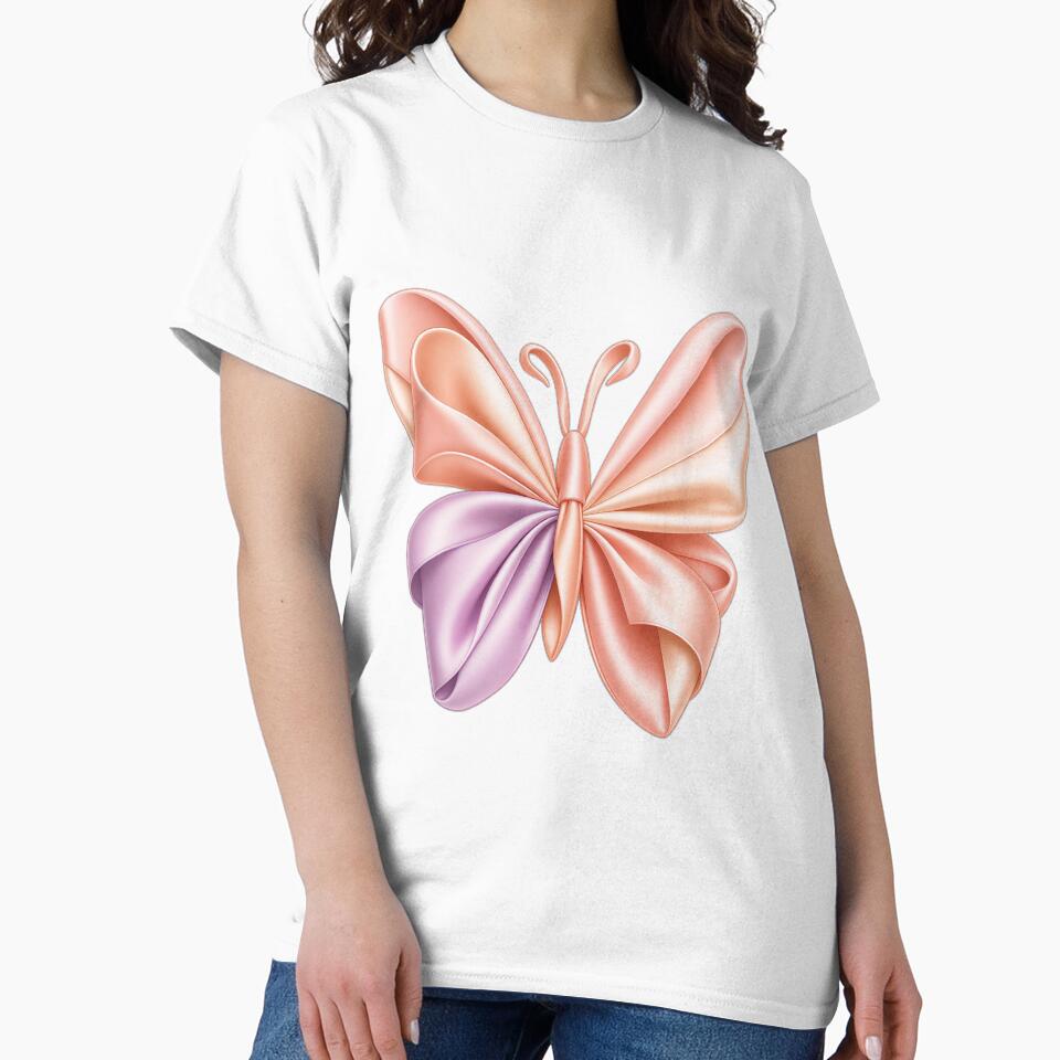Satin Ribbon Butterfly | Coquette Aesthetic Bow Butterfly by BelievingCreate
