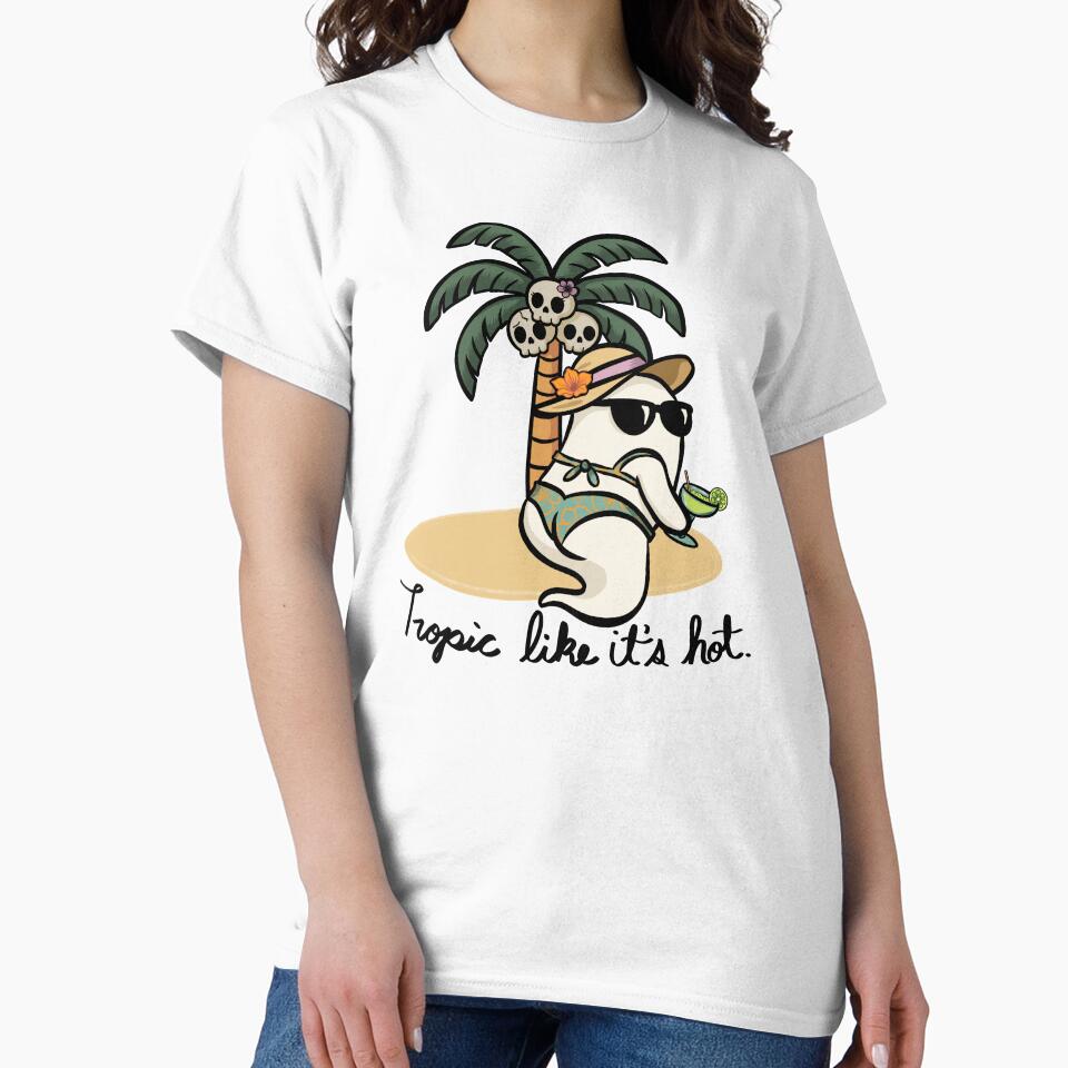 Tropic Like It’s Hot – Spooky Cute Summer Ghost by Feral-by-Elsie