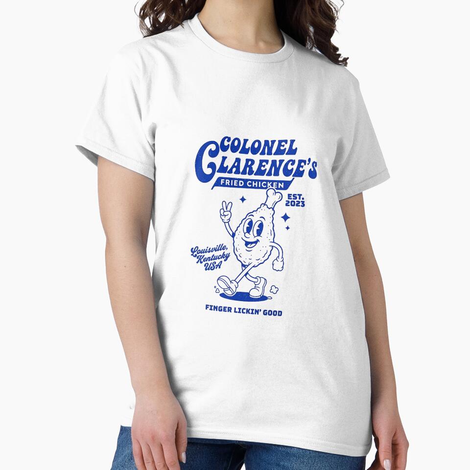 Colonel Clarence's Fried Chicken Retro Mascot Design by HoopeStylee