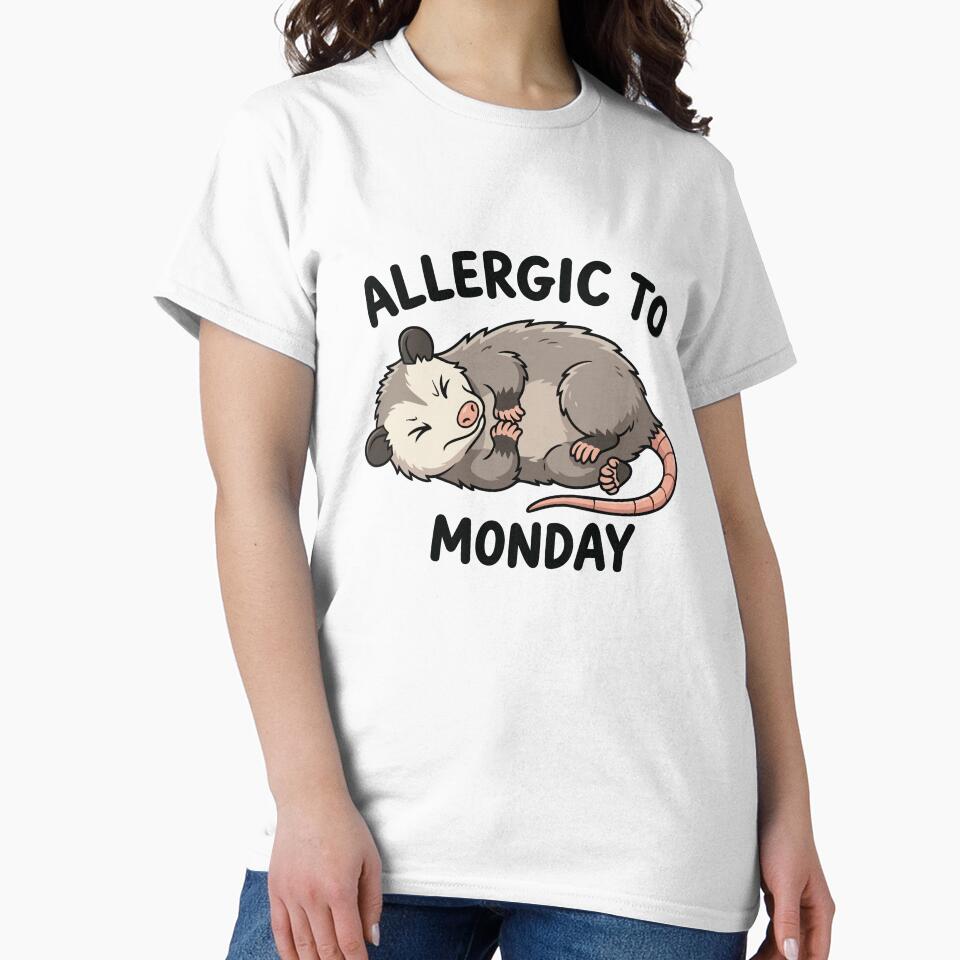 Allergic To Mondays Playing Dead Opossum by Petzzz
