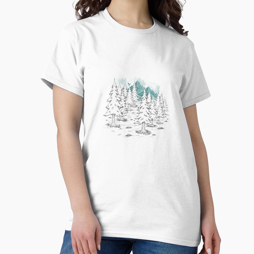 Whimsical Pine Forest Dragon by Brinkenburger