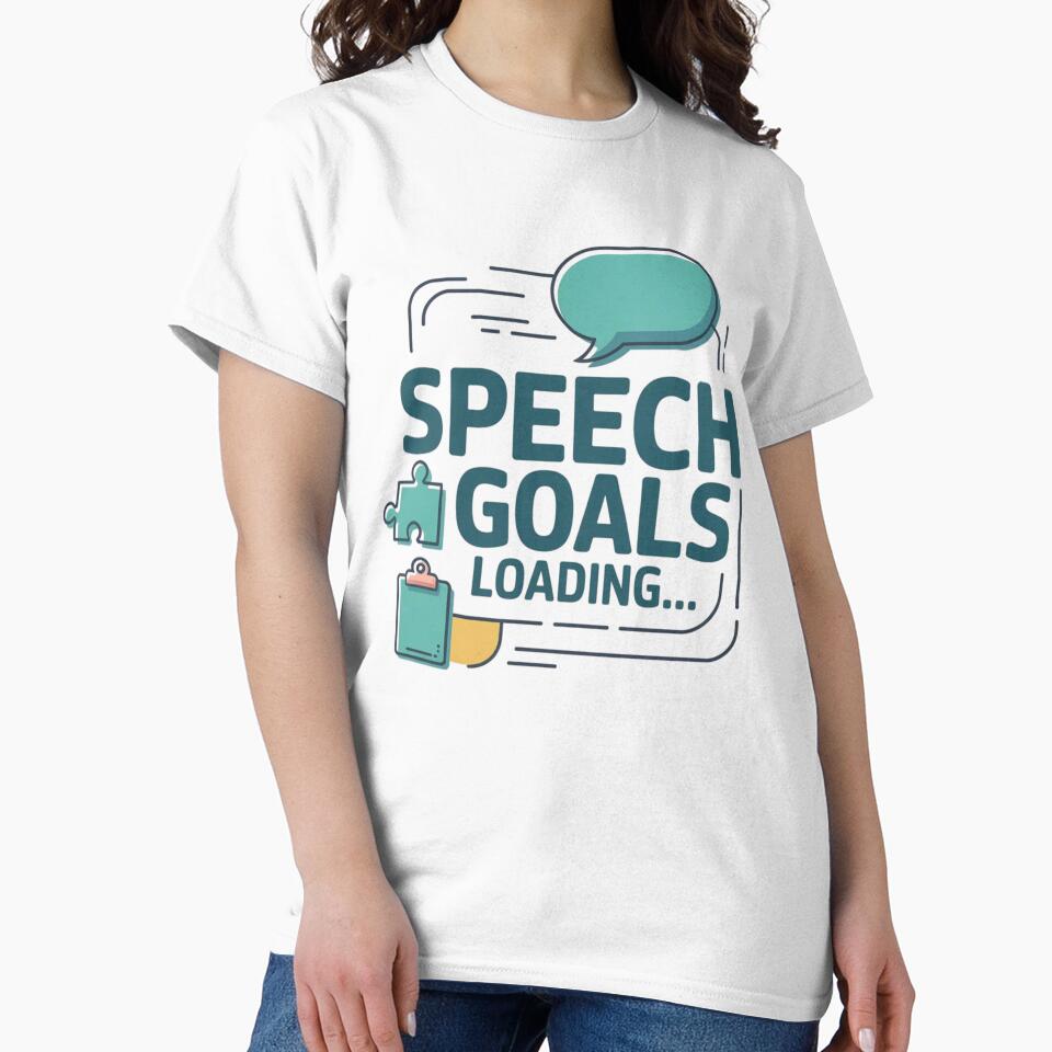 Speech Goals Loading Design for Speech Language Pathologists SLP Therapy Gift by NO-STUDIO