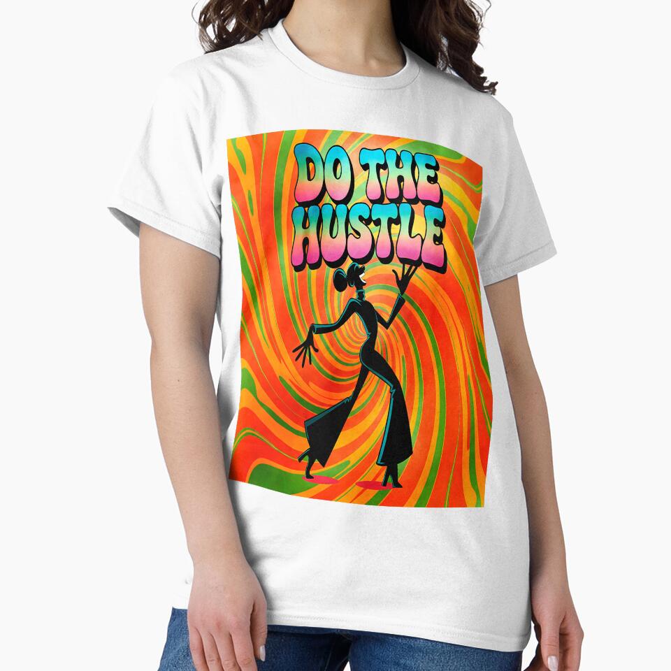 Psychedelic Disco | Do the Hustle Tee by SouthPrint