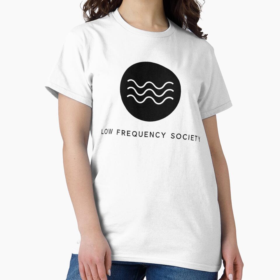 LOW FREQUENCY SOCIETY – Minimal Subculture Logo Tee by Beats & Barks