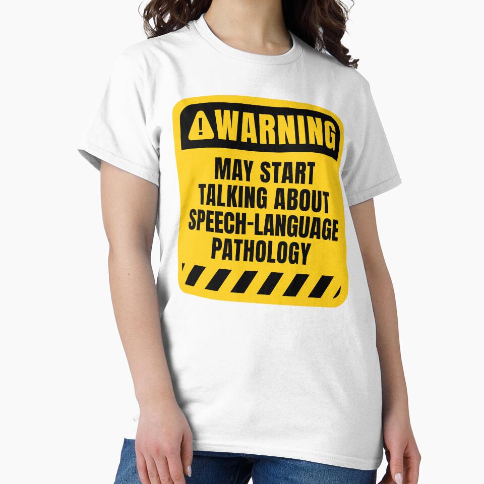 Speech Language Pathology Warning Sign by MaryAller