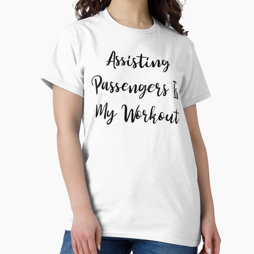 Assisting Passengers Is My Workout by EricJP