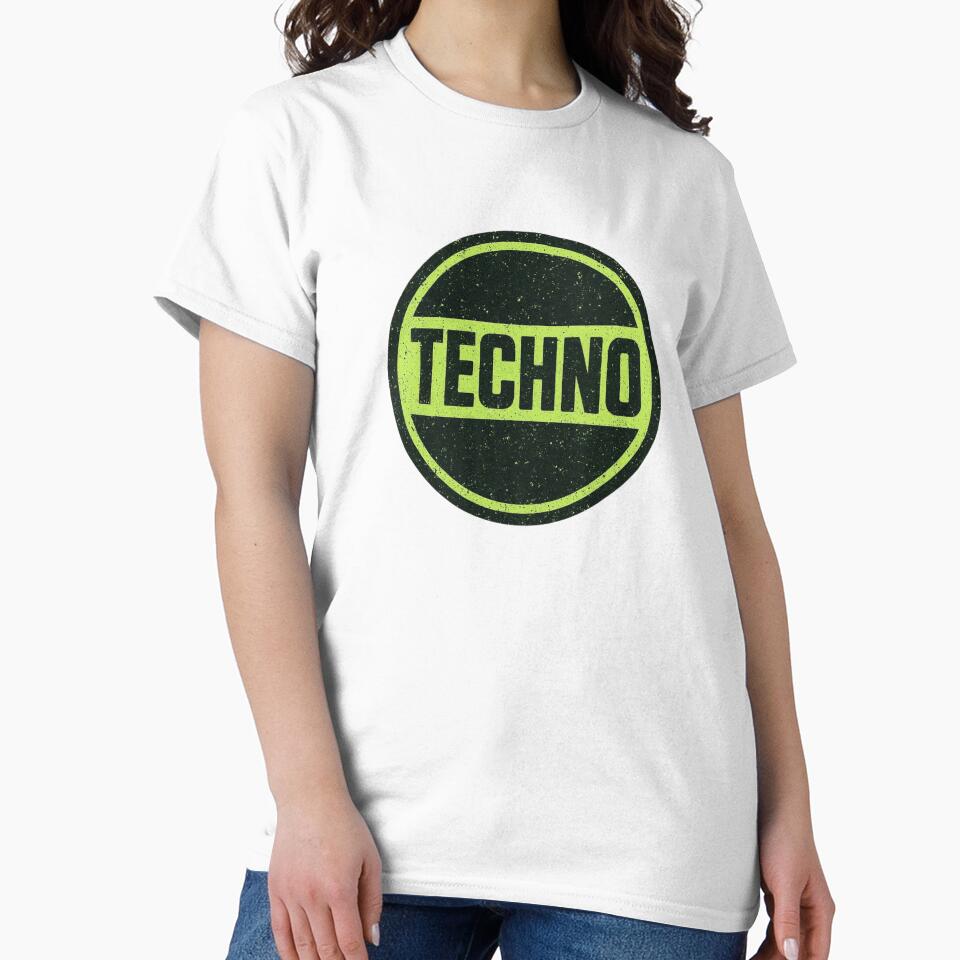 Techno – Classic Minimal Underground Design by |TRSSHOP|