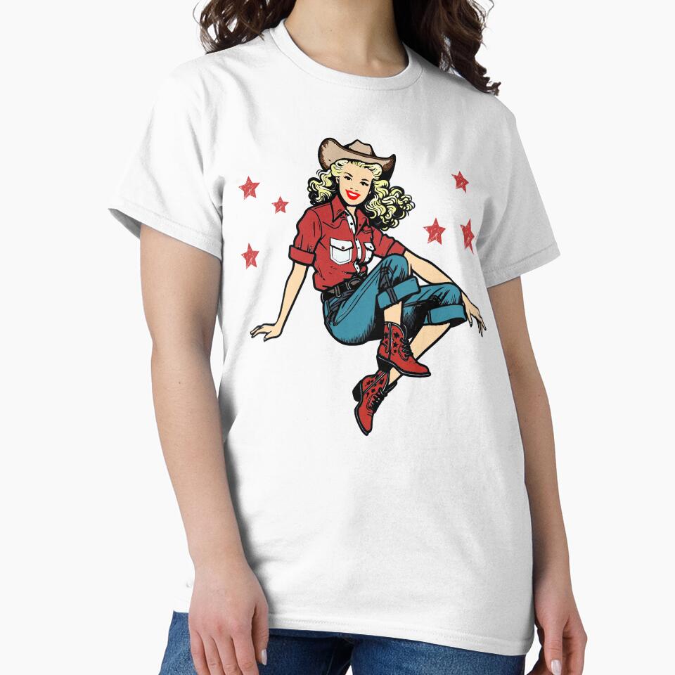 Vintage Cowgirl Graphic by handsoftime2020