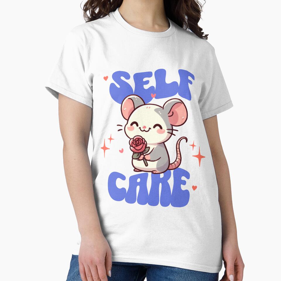 self care american traditional rose Rat by LemuellTrends