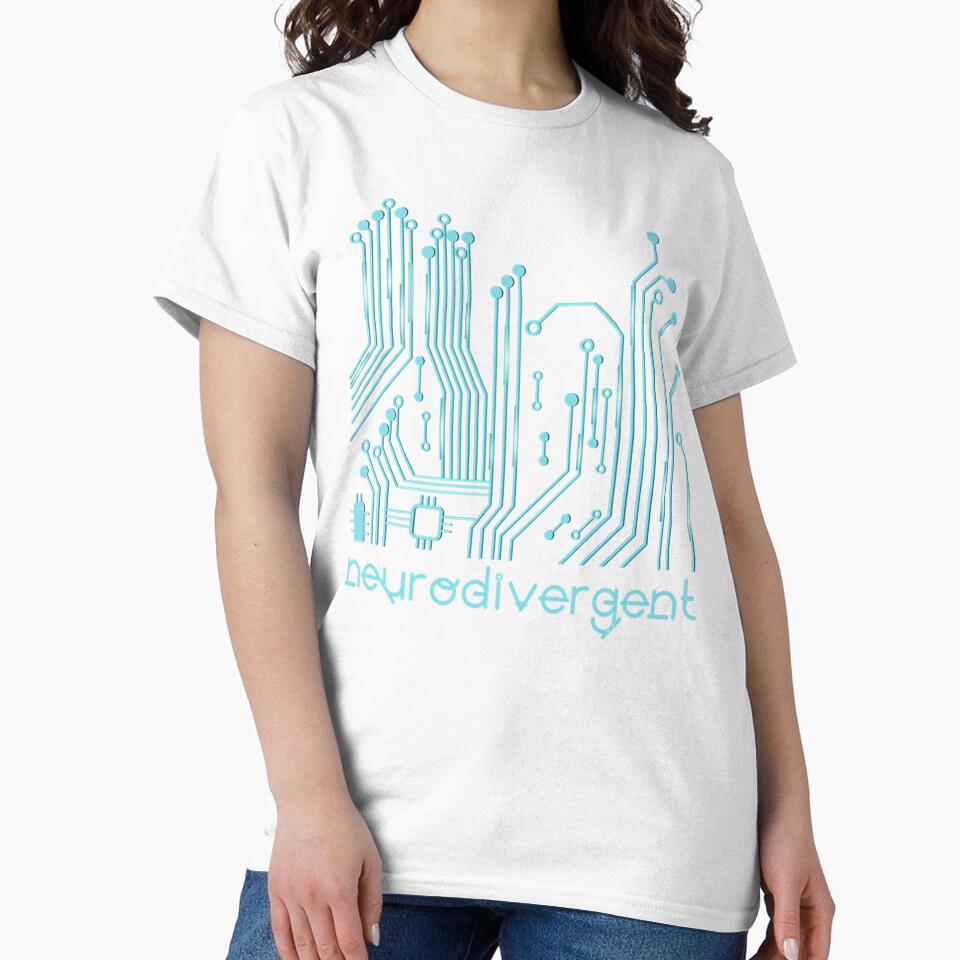 Neurodivergent Autism ADHD Aspergers Aspie Neurodiversity by ElonDabney