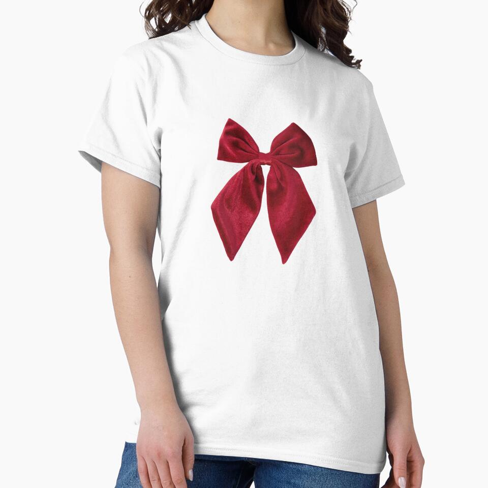 Bow Balletcore Coquette Red Velvet by sapphiretears
