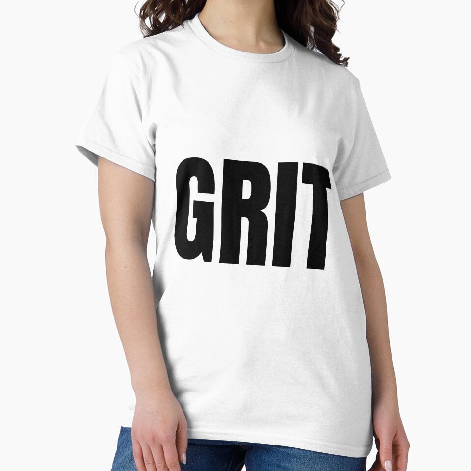 Grit - black text on white by katiekendall