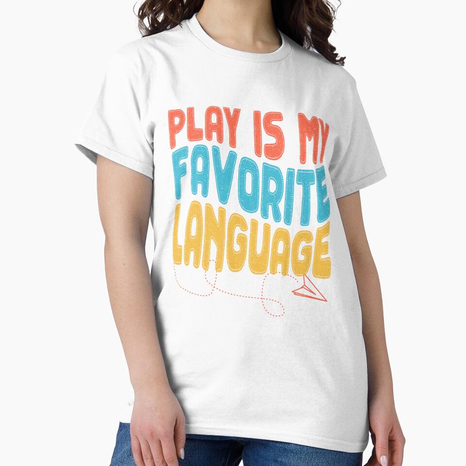 Play Is My Favorite Language Speech Pathologist by Chmielayka