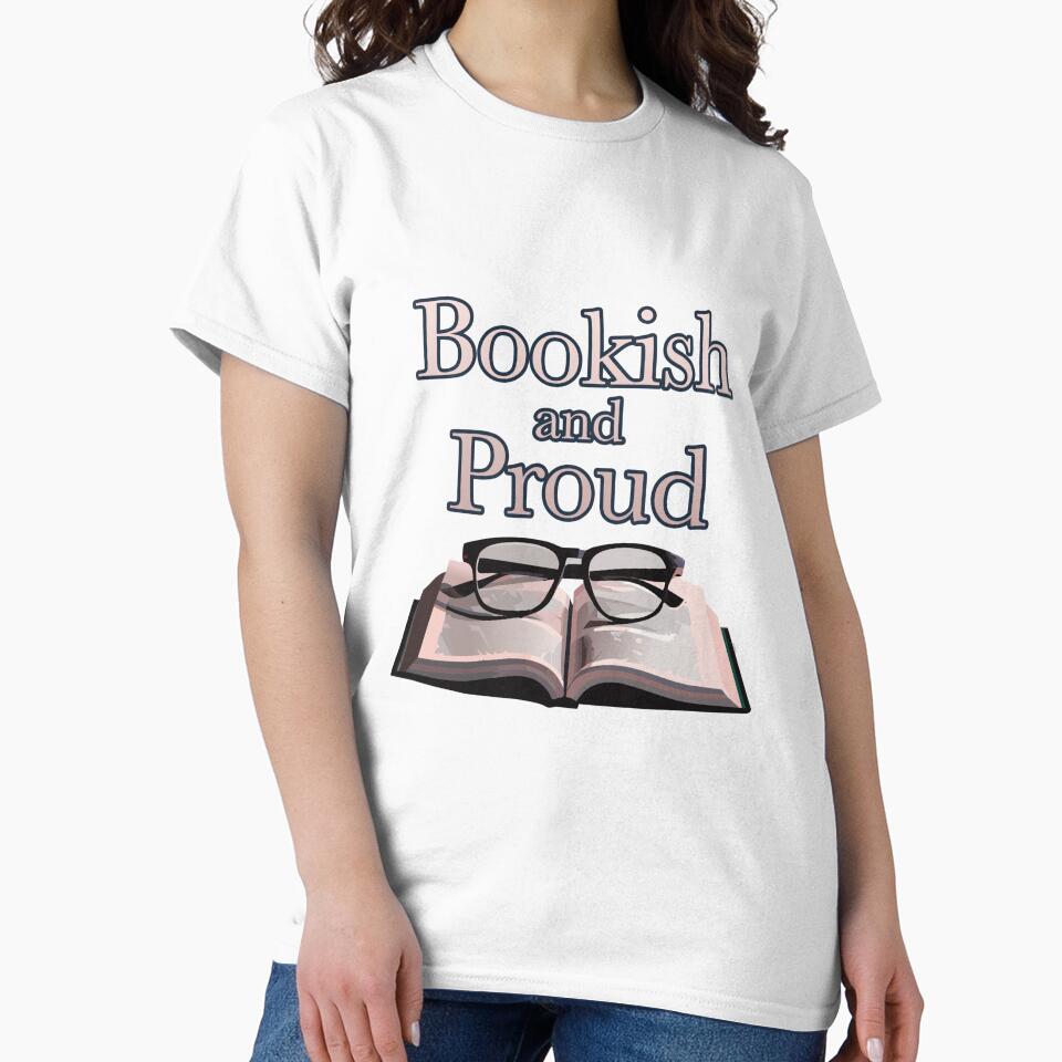 Bookish and Proud – Minimalist Reading Design by DrainedUwU