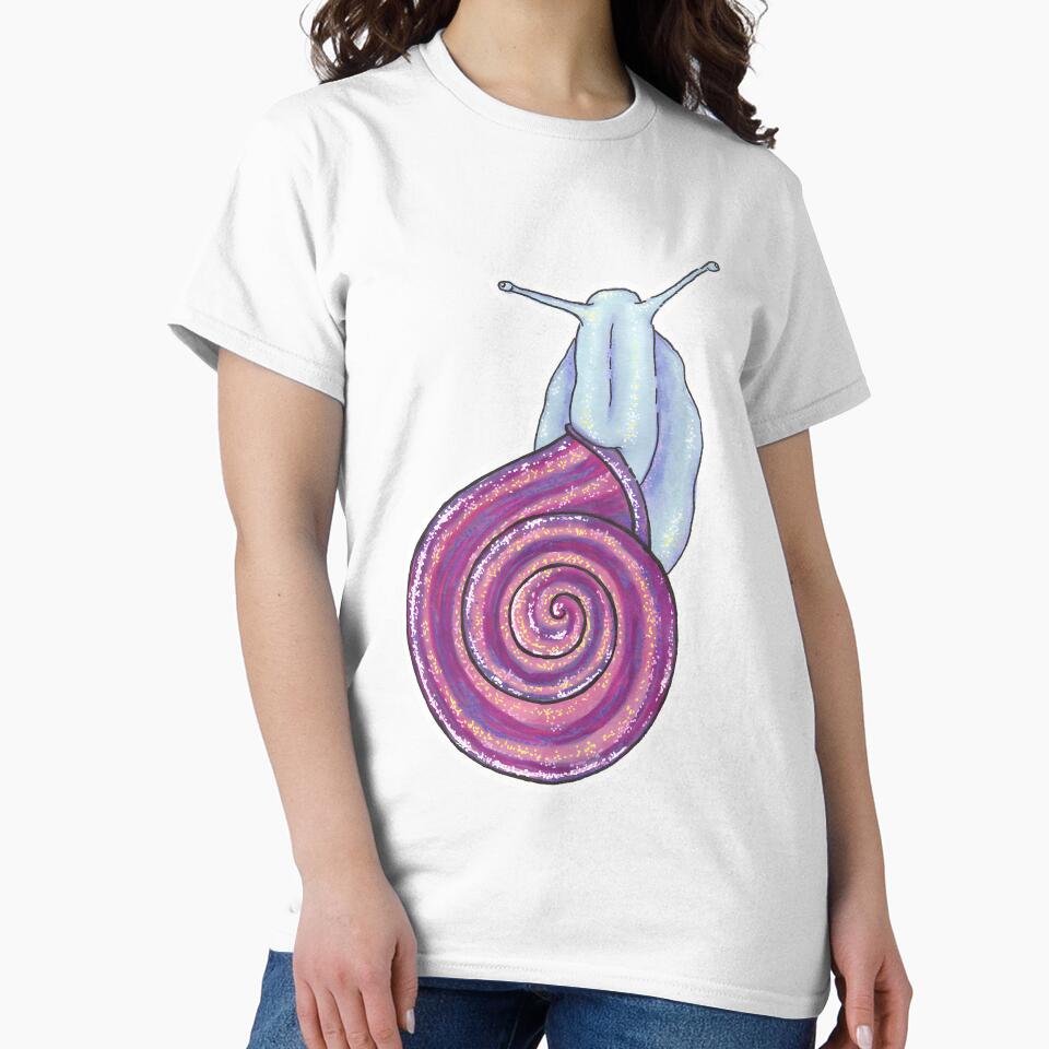 Disco Snail Retro 70s Vaporwave Aesthetic by vgggeirjpe25