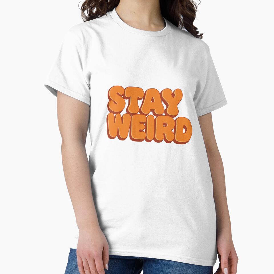 Stay Weird — Retro Typography with Bold Personality by FindYouByZ