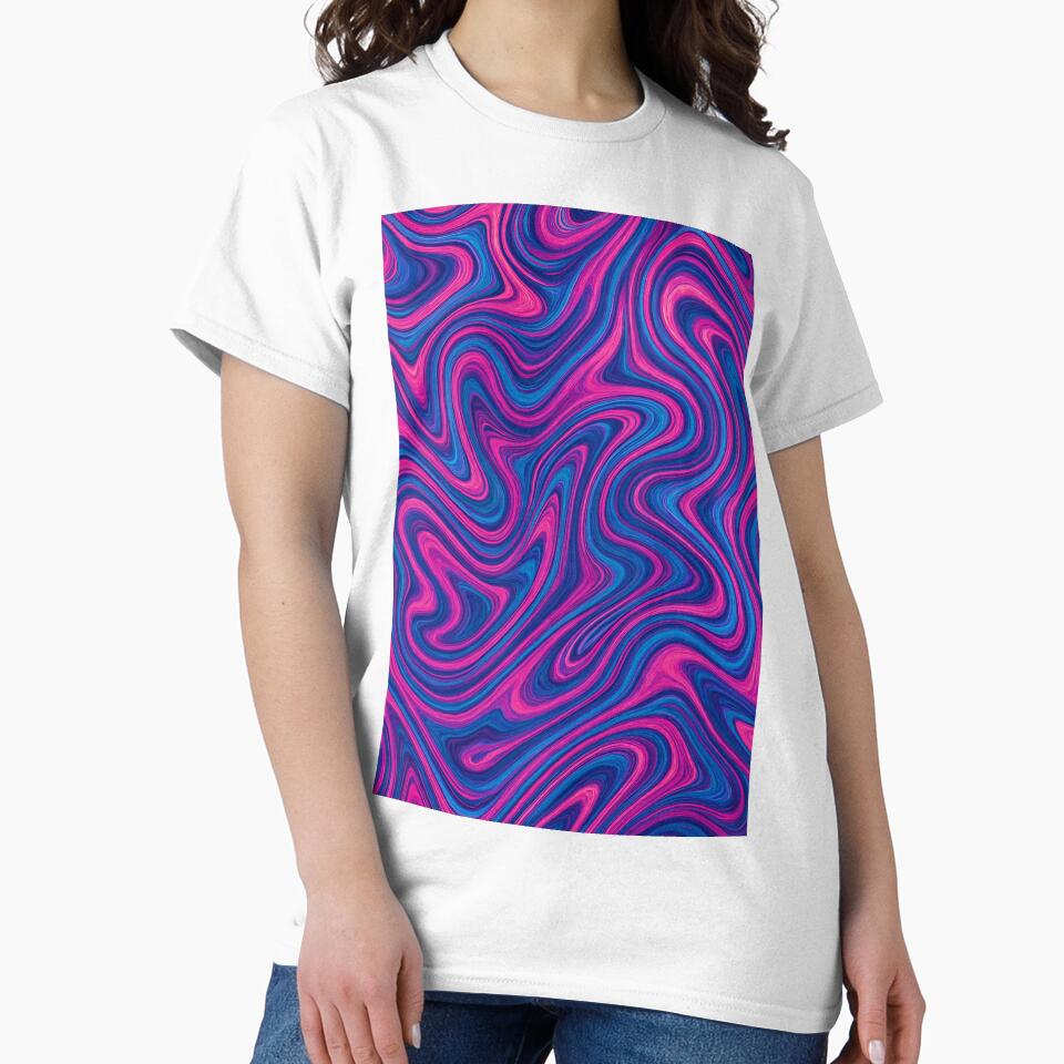 Psychedelic Neon Marble Swirl by weirdfishes123