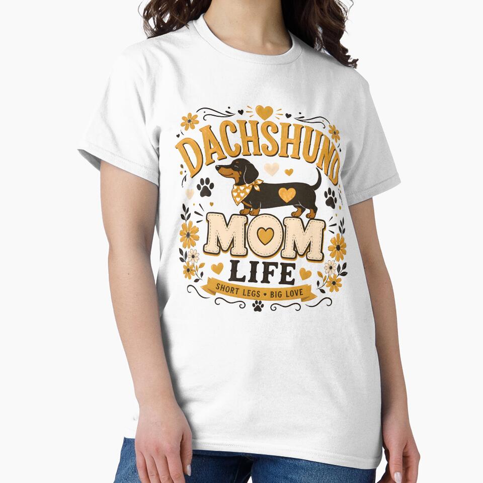 cute dachshund, dachshund gifts, dachshund apparel, dachshund life by TrueArtVibes
