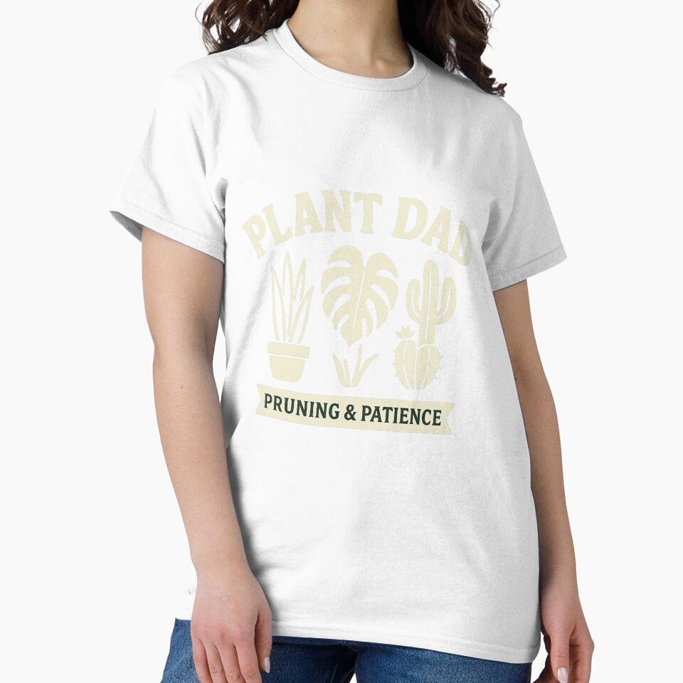 Plant Dad • Monstera & Fiddle Leaf • Succulent Lover • Funny Pot Humor • Houseplant Aesthetic Tee & Sticker by DavidMay