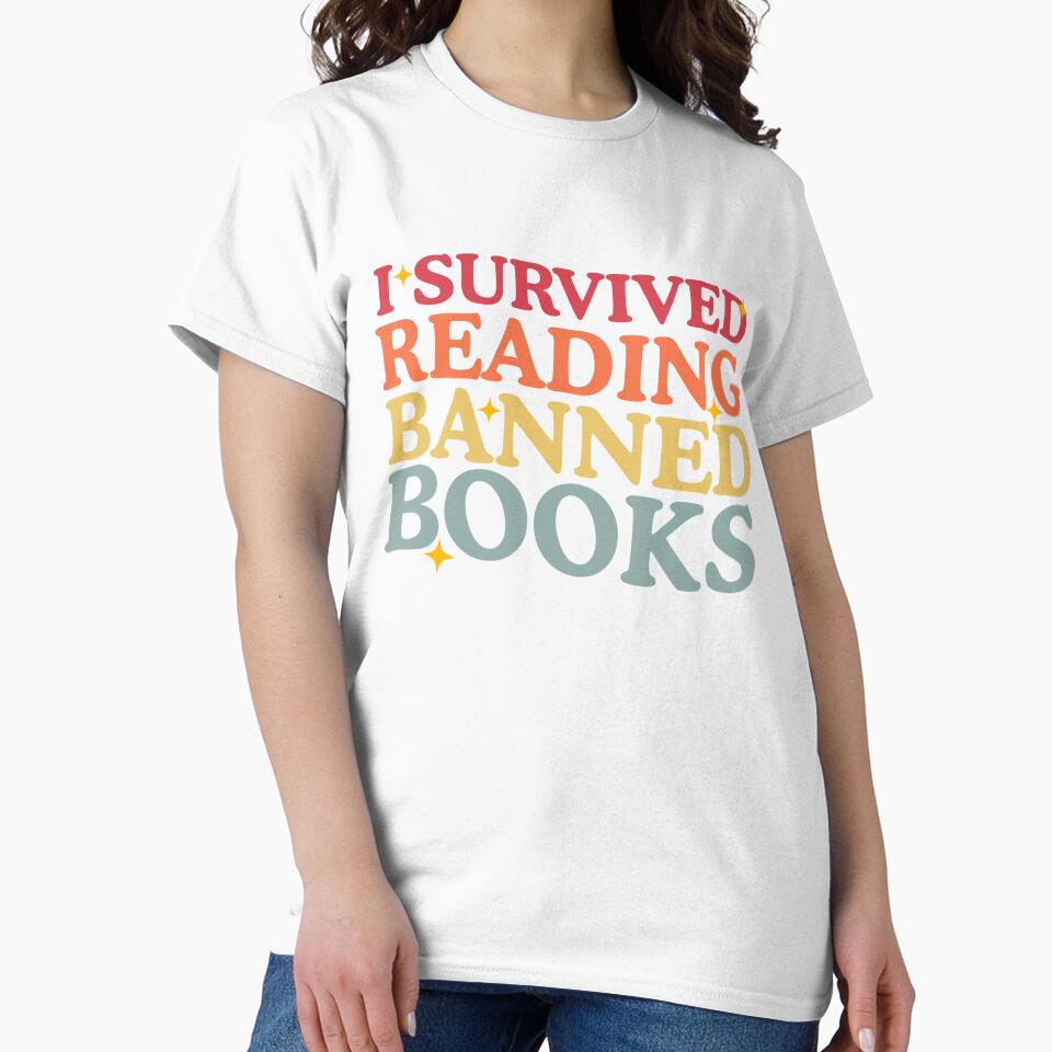 I Survived Reading Banned Books Book Lover - Banned Books Week by Amineharoni