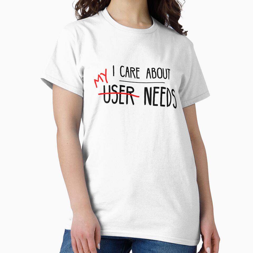 I Care About User Needs by Noise & Vapors