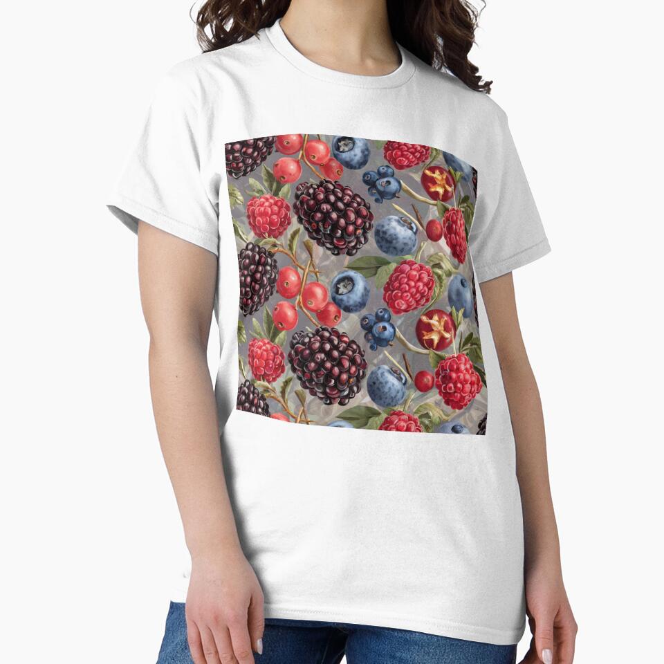 Wildberries Pattern by Angry Swan Designs