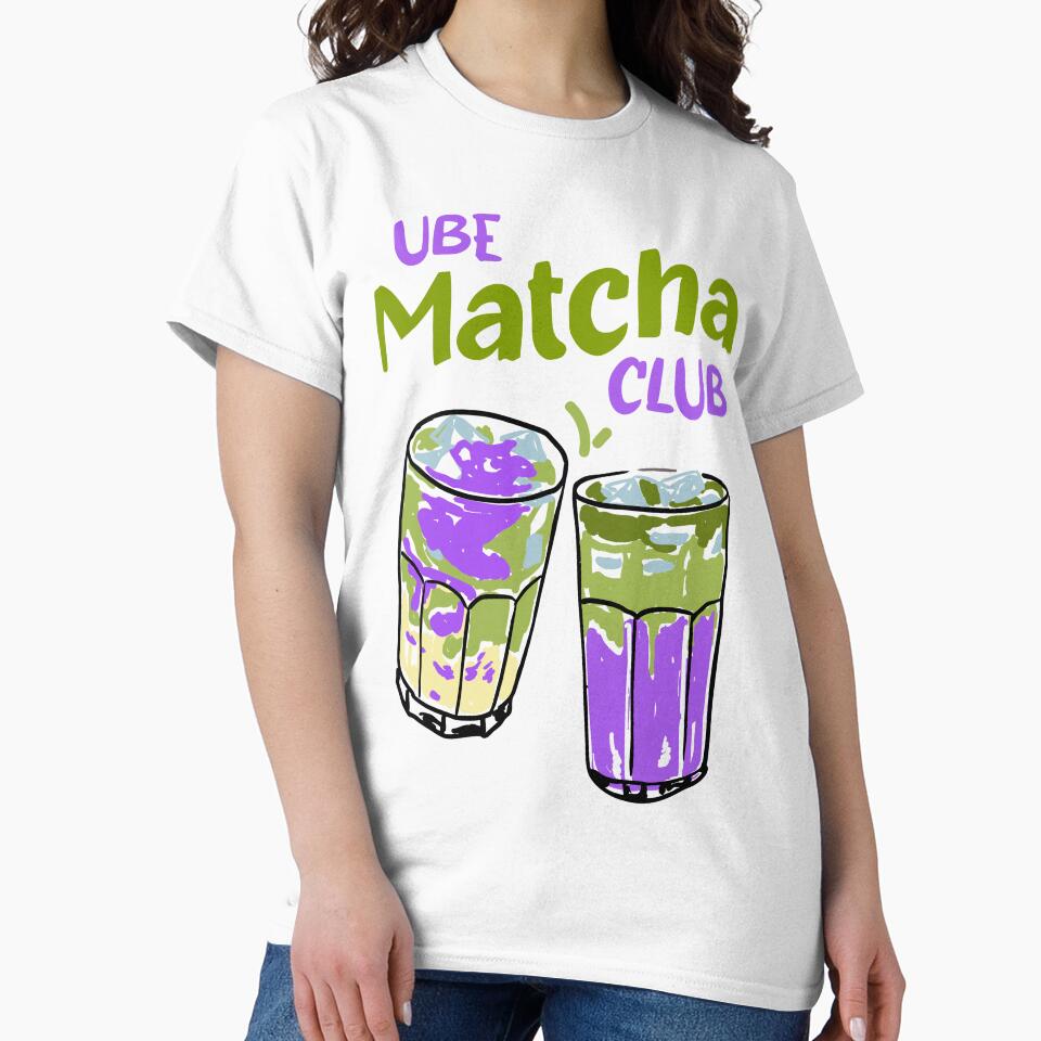 Ube Matcha Club Illustration by MaiZephyr